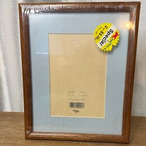 Vintage Magee Company Wooden Frame Custom Beveled MAT 8x10 READ